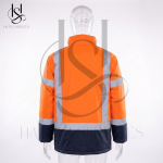 Ensemble Parka d'Hiver & Gilet Haute Visibilité Pro